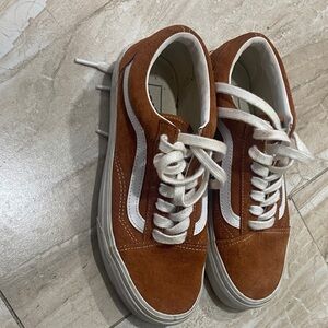 Classic Brown Suede Sneakers